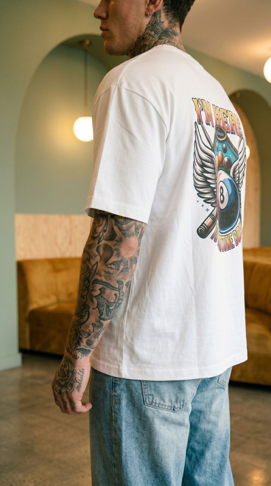 "Break Some Balls" Oversized T-Shirt