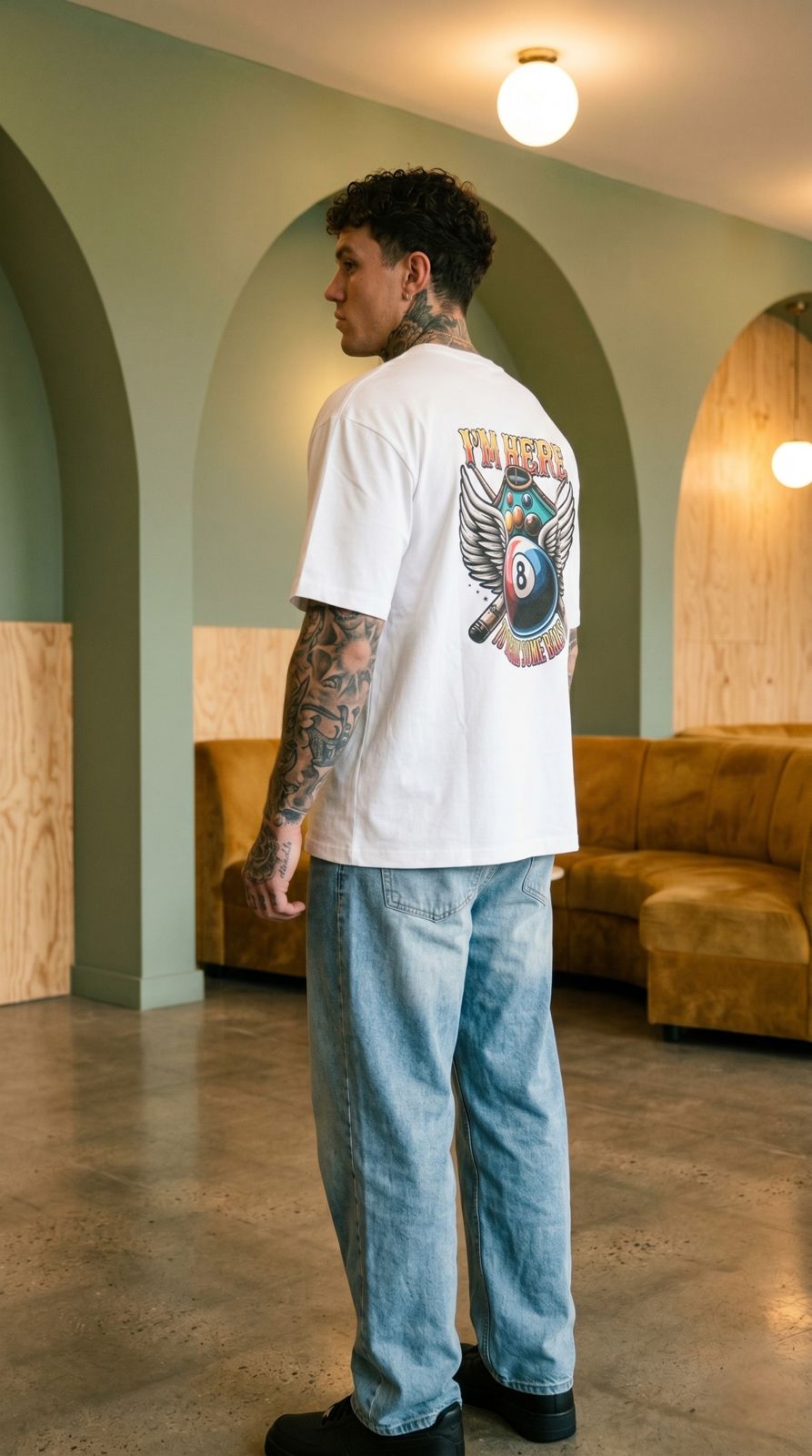 "Break Some Balls" Oversized T-Shirt