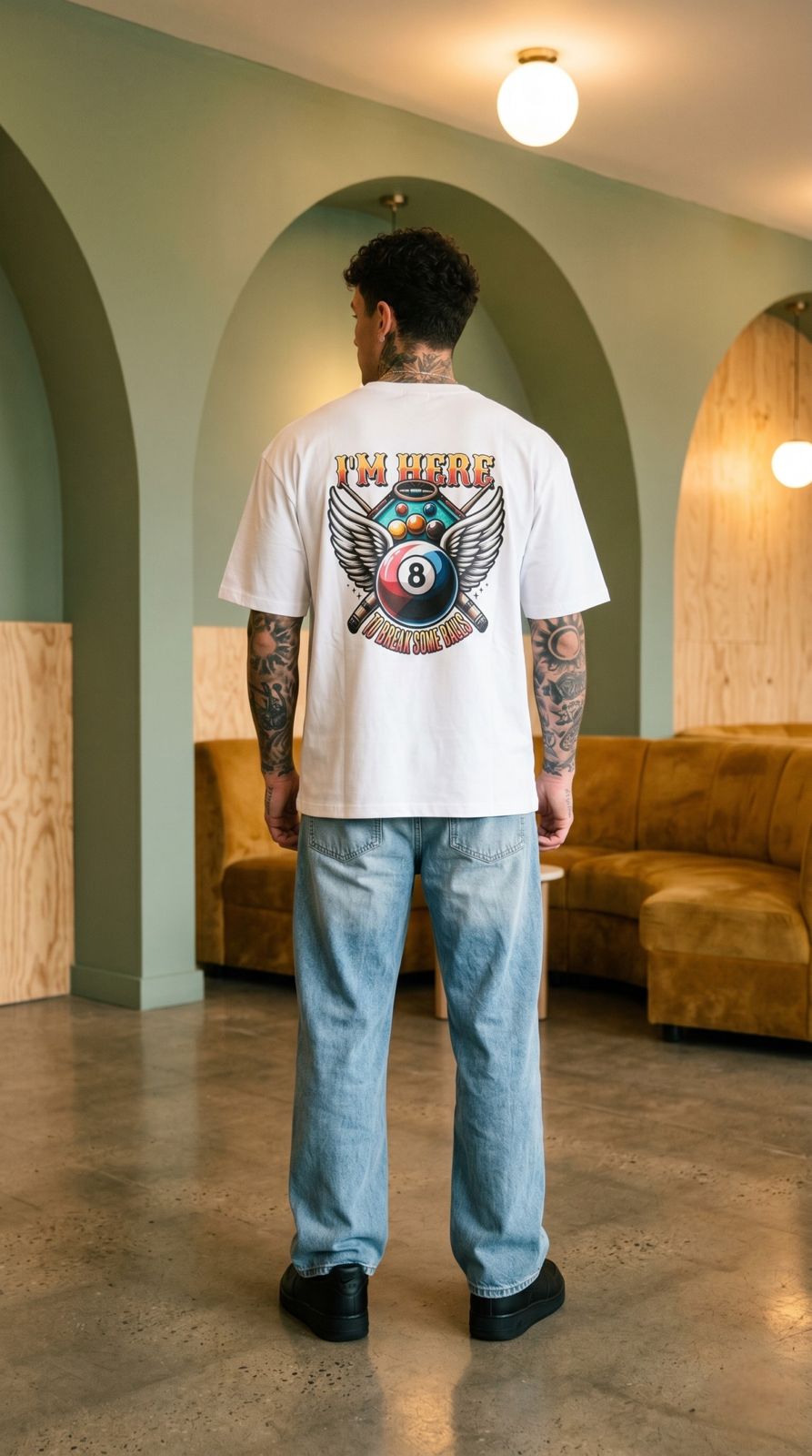 "Break Some Balls" Oversized T-Shirt