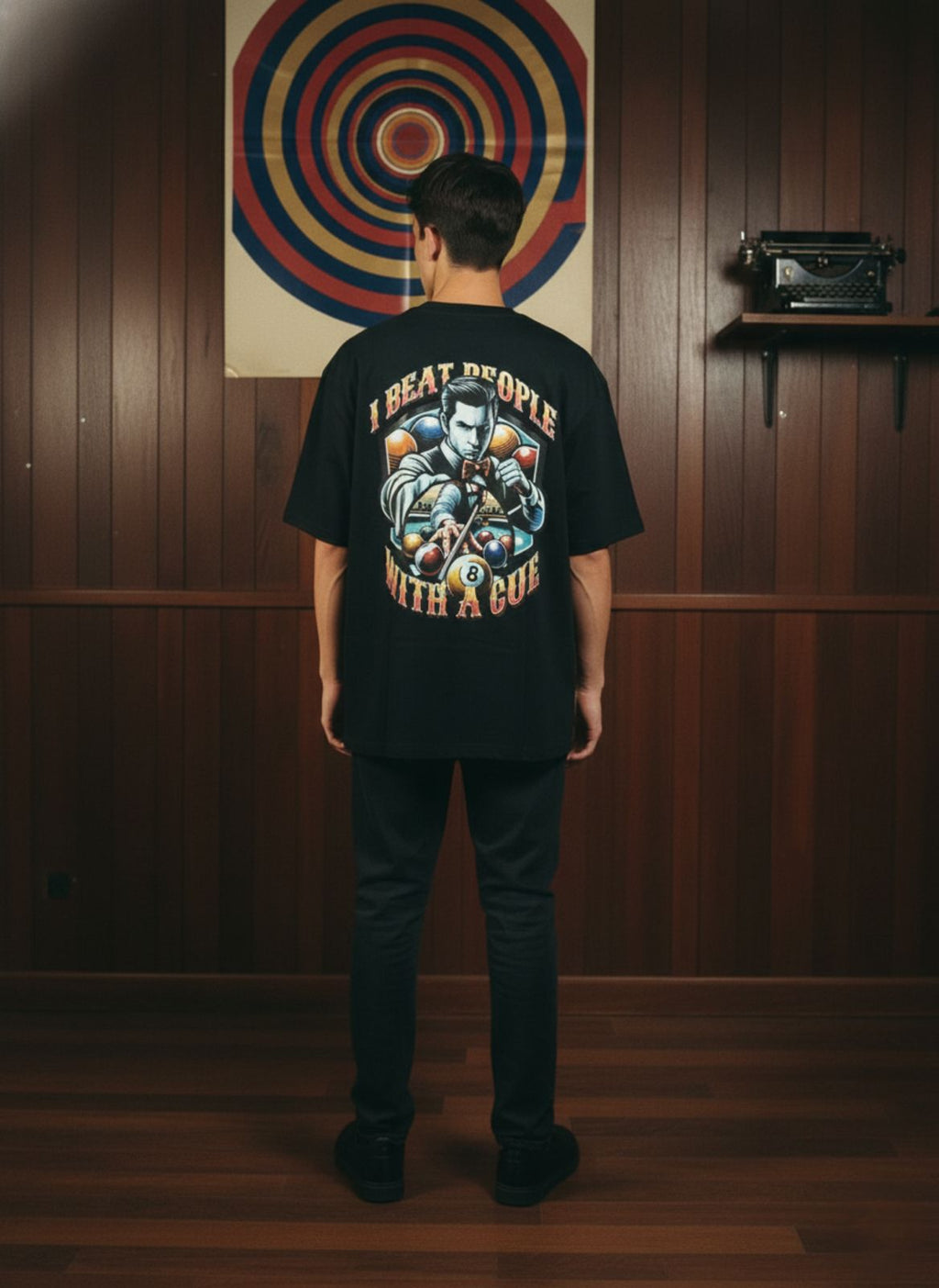 "I B*at People" Oversized T-Shirt