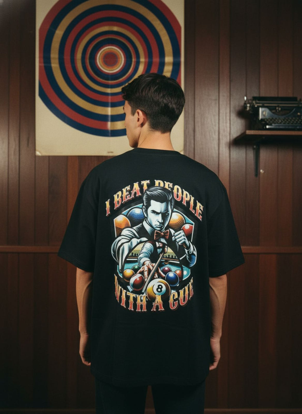 "I B*at People" Oversized T-Shirt