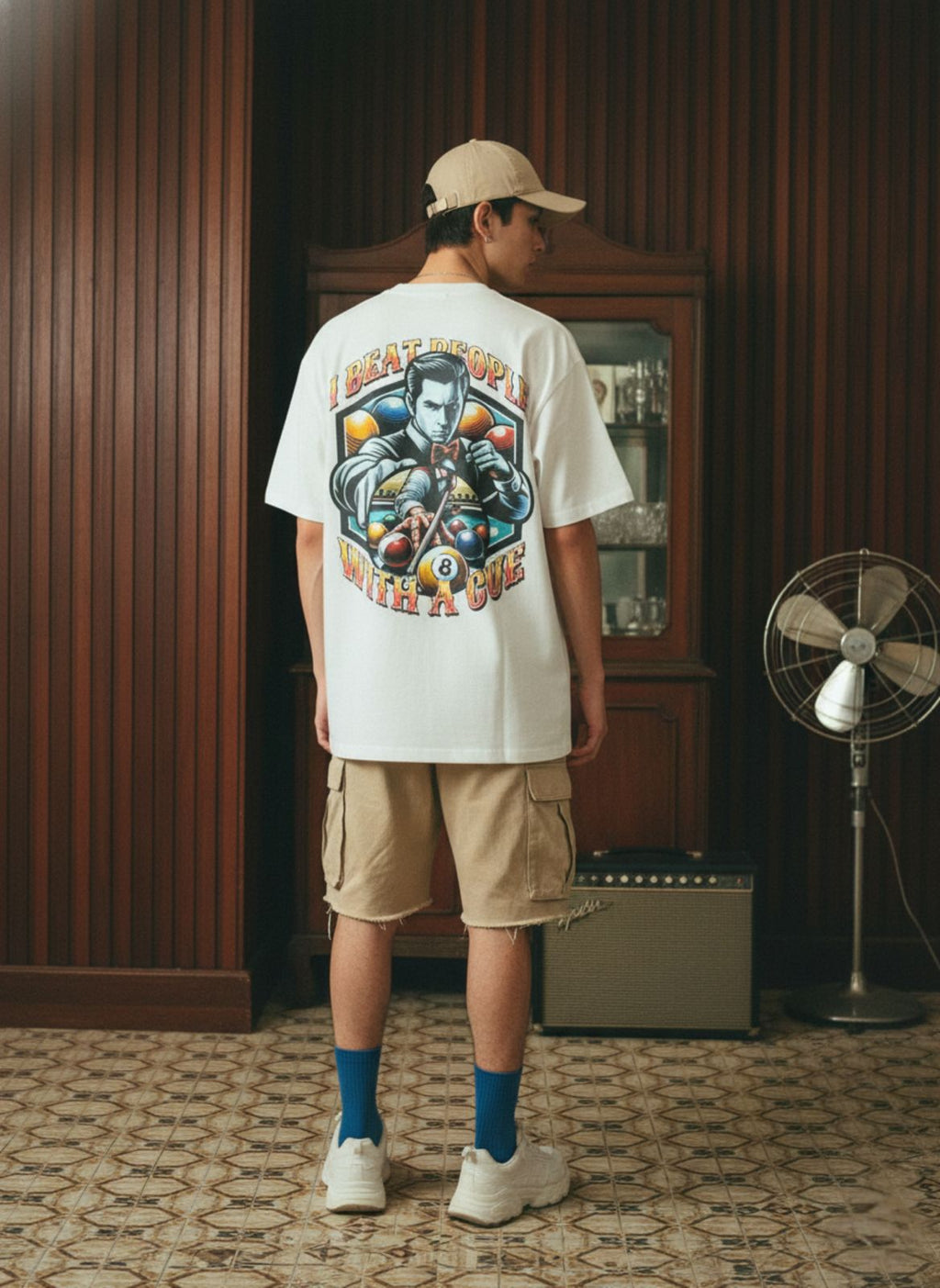 "I B*at People" Oversized T-Shirt