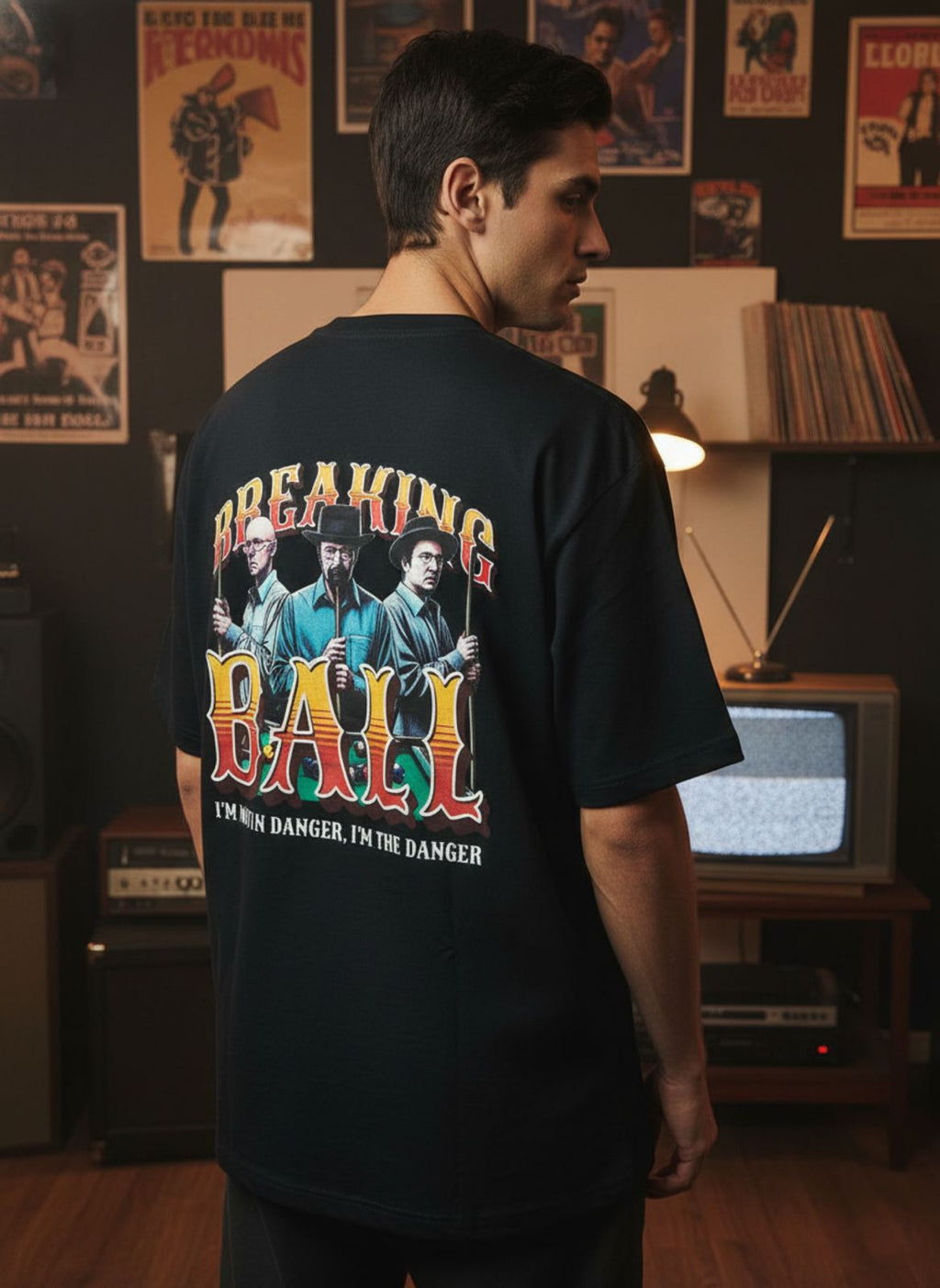 "Breaking Ball" Oversized T-Shirt