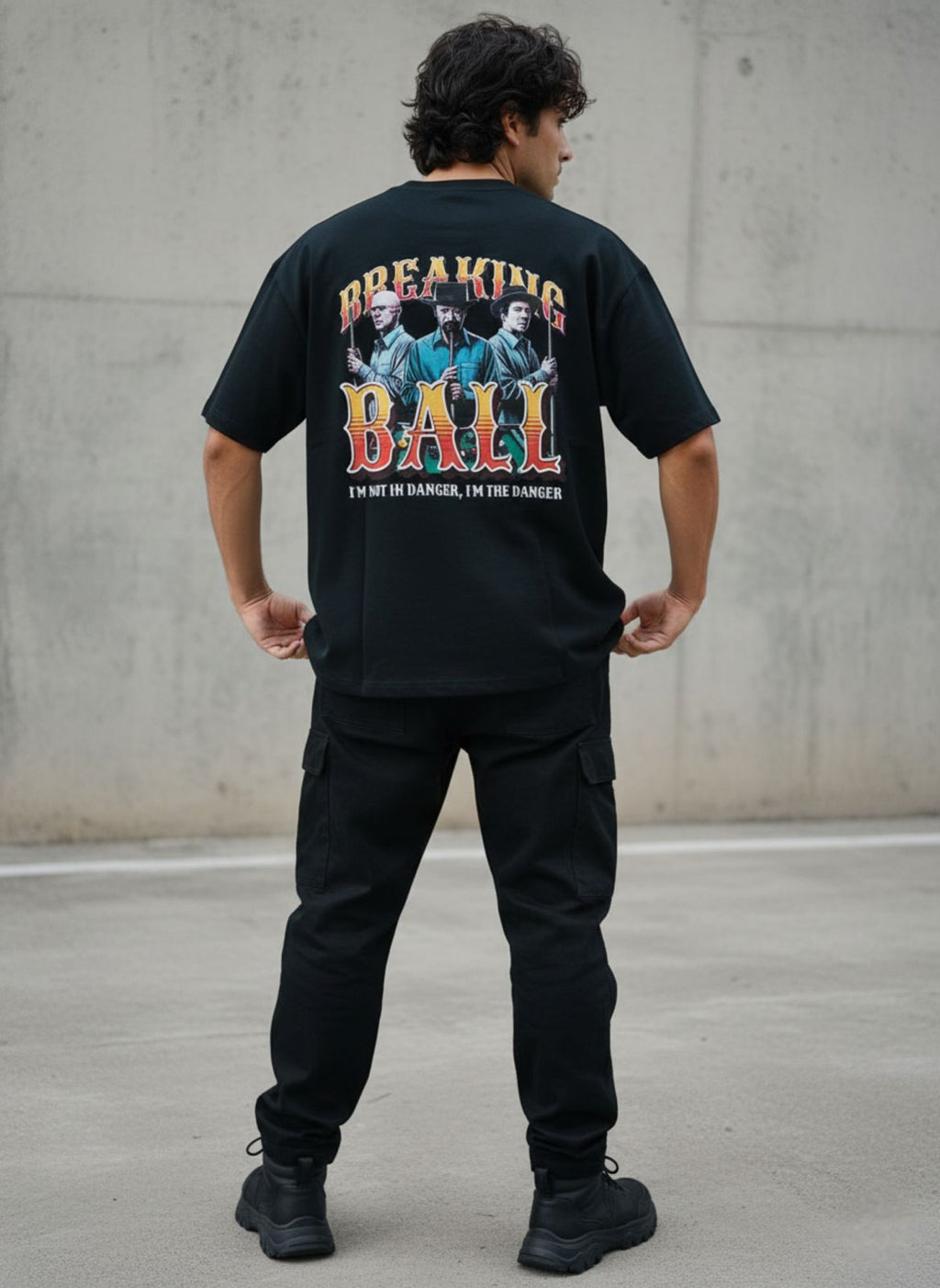 "Breaking Ball" Oversized T-Shirt