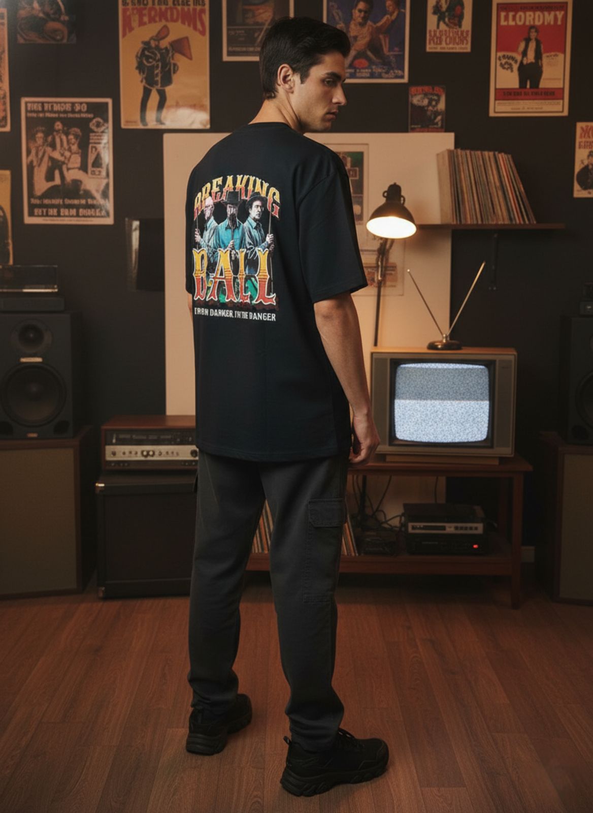 "Breaking Ball" Oversized T-Shirt