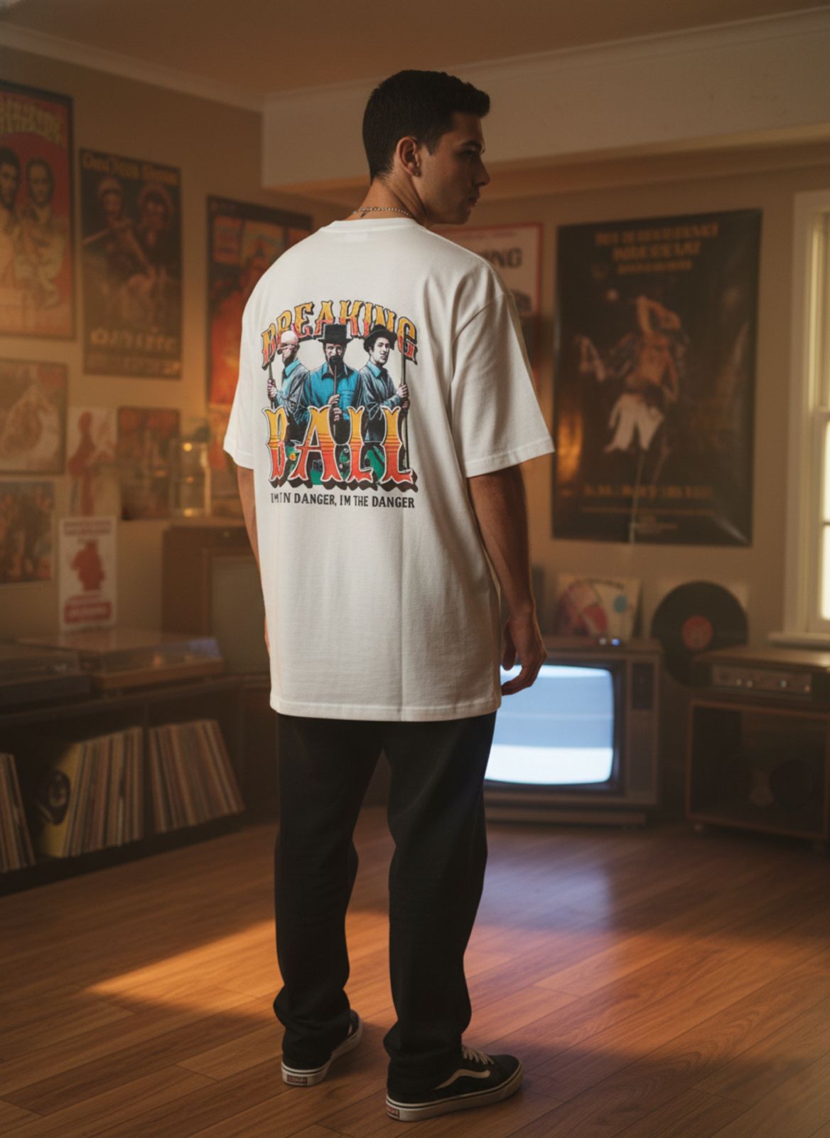 "Breaking Ball" Oversized T-Shirt