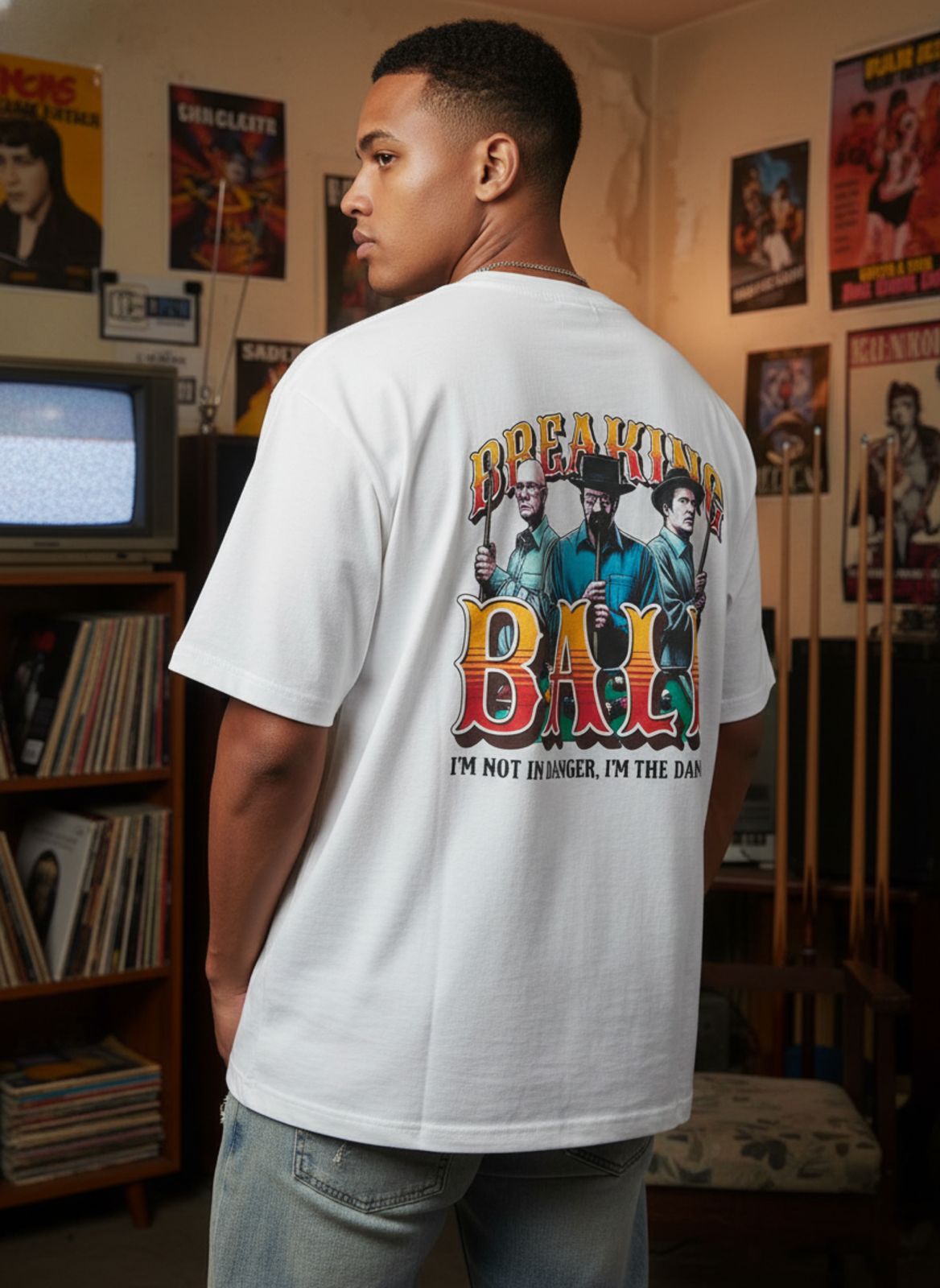 "Breaking Ball" Oversized T-Shirt